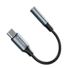 Wozinsky WACM-01 USB-C Adapteris - 3.5mm Mini Jack - Juodas