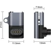 Wozinsky WAYGS1 USB-C Adapteris for Garmin Išmanusis laikrodis – pilkos spalvos