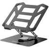 Wozinsky WDCX-X19-AB HardStand 360° Rotation Nešiojamas kompiuteris and Planšetė Stand - Juodas