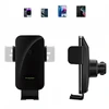 Wozinsky WEDZ-3Y8S clamp automobilinis telefono laikiklis su 15W inductive charger for phone on the air vent – juodos spalvos
