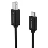 Wozinsky WKDDY2S USB-B - USB-C kabelis 2 m - juodas