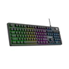 Wozinsky WKG-200 RGB Membrane Klaviatūra žaidimams su ratuku - Juodas