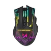 Wozinsky WMGB-3200 Optinė belaidė pelė žaidimams with Built-in Rechargeable Baterija 3200 DPI with RGB Lighting - Juodas