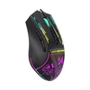 Wozinsky WMGB-3200 Optinė belaidė pelė žaidimams with Built-in Rechargeable Baterija 3200 DPI with RGB Lighting - Juodas