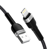 Wozinsky WNBAL2 USB-A / Lightning 2.4A kabelis 2 m – juodos spalvos