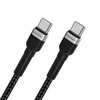 Wozinsky WNBCC2 USB-C / USB-C PD 65W kabelis 2 m – juodos spalvos
