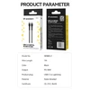 Wozinsky WNBCL1 Lightning / USB-C PD 30W kabelis 1 m – juodos spalvos