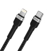 Wozinsky WNBCL1 Lightning / USB-C PD 30W kabelis 1 m – juodos spalvos