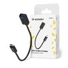 Wozinsky WOTGY1S USB-C 3.0 (male) – USB-A 3.0 (female) OTG Adapteris – juodos spalvos