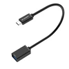 Wozinsky WOTGY1S USB-C 3.0 (male) – USB-A 3.0 (female) OTG Adapteris – juodos spalvos