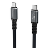 Wozinsky WPS-UY41S USB-C USB4 Cable 40Gb/s 240W 1m 4K - Juodas