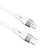 Wozinsky WSTCL1 Lightning / USB-C PD 27W kabelis 1 m – baltos spalvos
