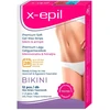 X-Epil Silky Finish Hair Removal Wax Strips For Underarms & Bikini Area, 12 vnt.