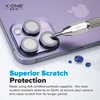 X-ONE Sapphire Camera Armor – skirtas Samsung Galaxy S25 Ultra