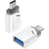 XO adapter NB256B OTG USB - USB-C baltas