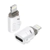 XO adapteris NB256E USB-C - Lightning baltos spalvos