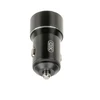 XO automobilinis įkroviklis CC30 2x USB 2,4A juodos spalvos