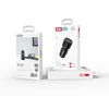 XO automobilinis įkroviklis CC30 2x USB 2,4A juodos spalvos