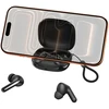 XO Bluetooth ausinės G53 TWS juodos spalvos ANC + ENC su stovu