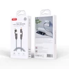 XO cabel NB275 4w1 USB-C - Lightning + USB + USB-C 60W 1,0m pilkos spalvos