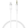 XO cable audio NB-R279A Lightning - jack 3,5mm 1,0m baltas