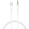 XO kabelis audio NB-R279B USB-C - jack 3,5mm 1,0m baltos spalvos