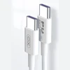XO kabelis NB-Q190A PD USB-C - USB-C 1,0m 60W baltos spalvos