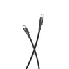 XO kabelis NB-Q199 PD USB-C - USB-C 1,5m 100W juodos spalvos