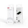 XO kabelis NB-Q260B PD USB-C - USB-C 1,5m baltos spalvos 60W