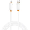 XO laidas NB-Q302B PD USB-C – USB-C 1,0m 60W baltas