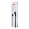 XO kabelis NB103 USB - Lightning 1,0 m 2,1A baltos spalvos