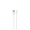XO kabelis NB103 USB - Lightning 1,0 m 2,1A baltos spalvos