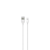XO kabelis NB103 USB - USB-C 1,0 m 2,1A baltos spalvos