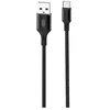 USB laidas į USB-C XO NB143, 1 m (juodas)