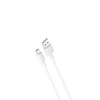XO kabelis NB156 USB - microUSB 1,0 m 2,4A baltos spalvos