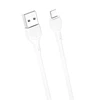 XO kabelis NB200 USB - Lightning 2,0m 2.1A baltos spalvos