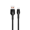 XO kabelis NB55 USB - USB-C 1,0 m 5A juodos spalvos
