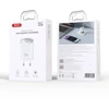 XO laidinis įkroviklis CE21 PD 30W 1x USB-C 1x USB baltos spalvos