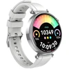 XO išmanusis laikrodis GT4 Mini Amoled sidabro spalvos
