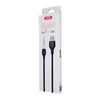 XO kabelis NB103 USB - Lightning 1,0 m 2,1A juodos spalvos