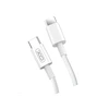 XO kabelis NB124 PD USB-C - USB-C 1,0 m baltos spalvos