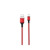 USB kabelis į Micro USB XO NB143, 2m (raudonas)