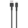 XO kabelis NB-Q166 USB - USB-C 1,0 m 5A juodos spalvos