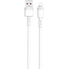 XO kabelis NB-Q166 USB - Lightning 1,0 m 5A, baltas