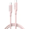 XO kabelis NB-Q265B PD USB-C – USB-C 1,0m 60W rožinis