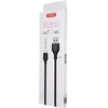 XO kabelis NB103 USB - microUSB 1,0 m 2,1A baltos spalvos
