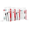 XO kabelis NB200 USB - Lightning 1,0m 2.1A juodos spalvos