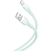 XO kabelis NB212 USB – USB-C 1,0 m 2,1A žalias