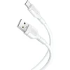 USB laidas į USB-C XO NB212 2.1A 1m (baltas)