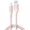 XO laidas NB265 USB – Lightning 1,0m 2,4A rožinis